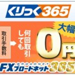 FXブロードネット　くりっく３６５