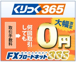 FXブロードネット　くりっく３６５